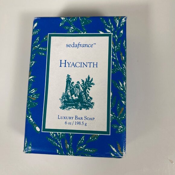 Seda France  Hyacinth Classic Toile Paper-Wrapped Bar Soap (Pack of 2) - Picture 3 of 6